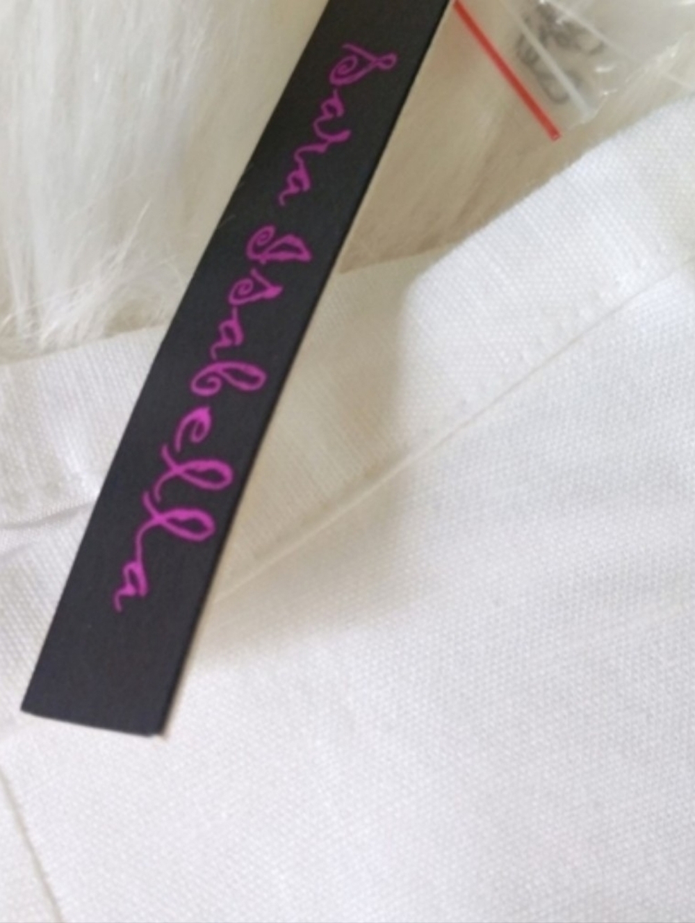 Vintage Straight Leg Women's Pants in White - Picture 6 of 6